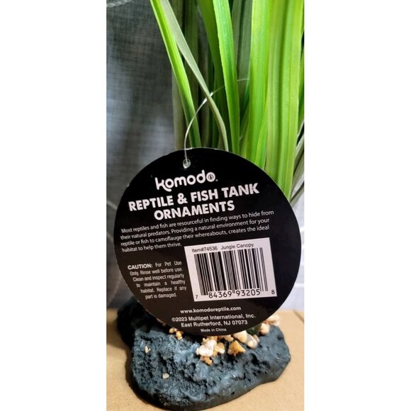 Komodo Jungle Plant for Habitats or Fish Tanks 14 - Picture 4 of 4